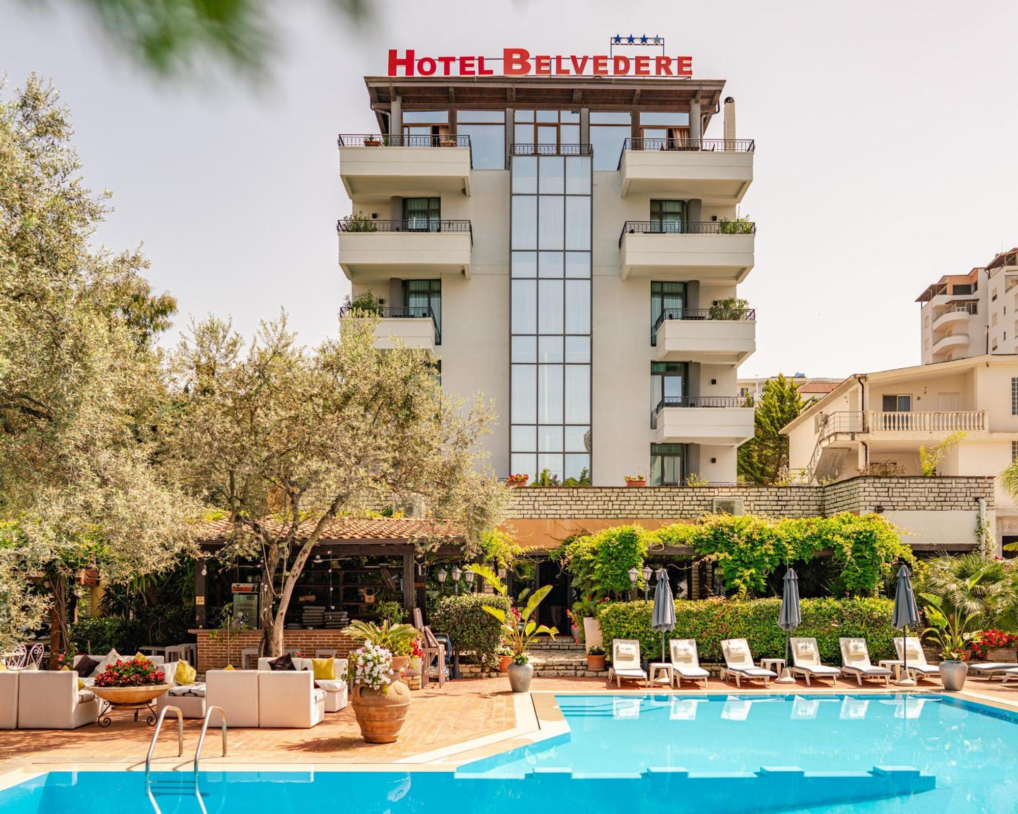 Vila Belvedere Shkallnur Bagian luar foto